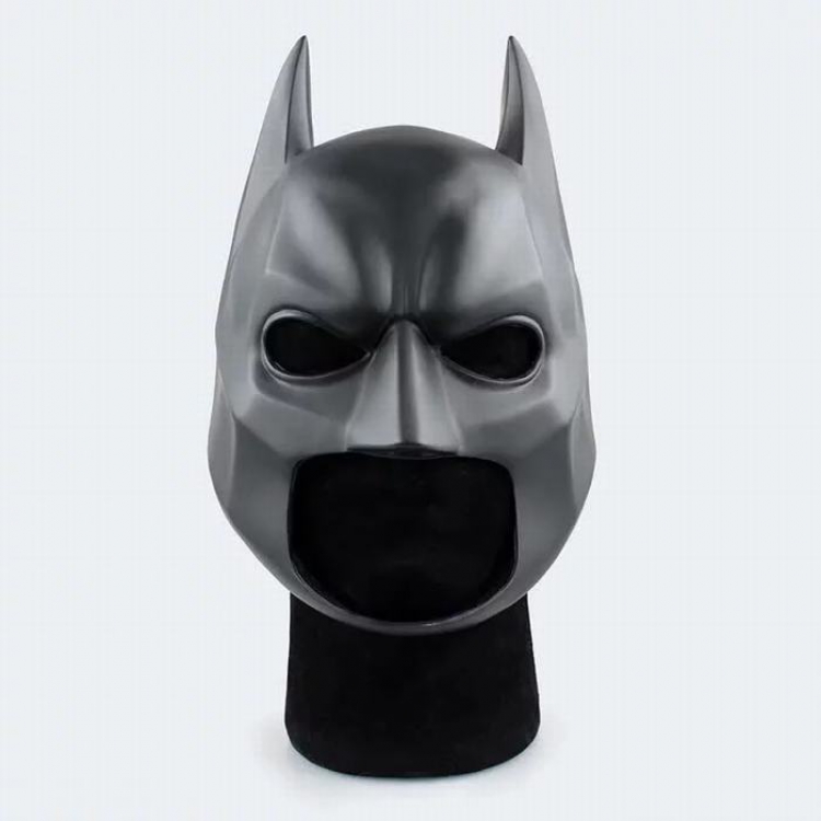 The Dark Knight Batman Soft glue Helmet hood mask Cosplay Prop 16CM