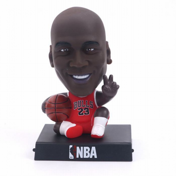 NBA Shake head Boxed Figure Decoration Mobile phone holder