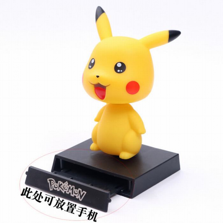 Pokemon Shake head Boxed Figure Decoration Mobile phone holder