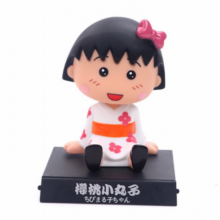 sakura momoko Shake head Boxed Figure Decoration Mobile phone holder