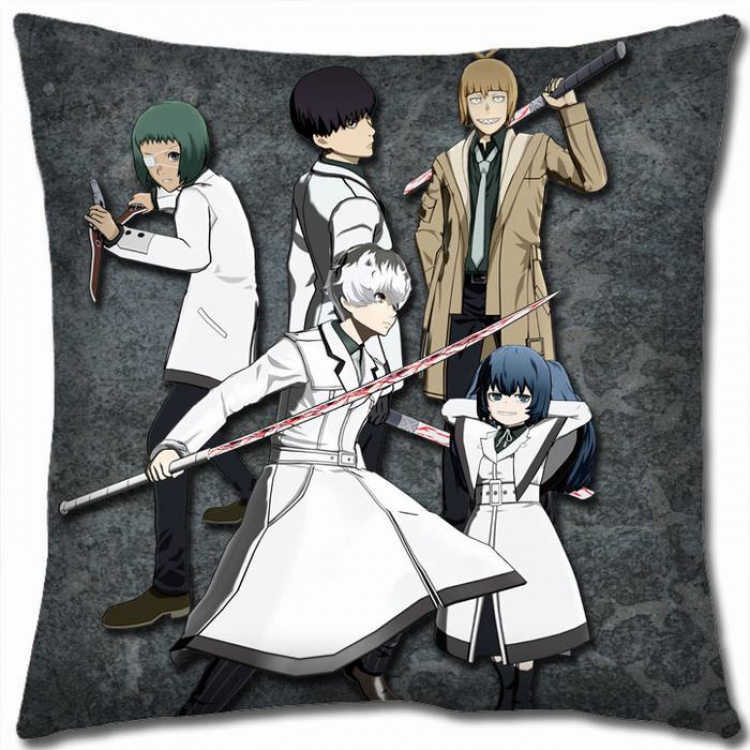 Tokyo Ghoul Double-sided full color Pillow Cushion 45X45CM D1-192 NO FILLING