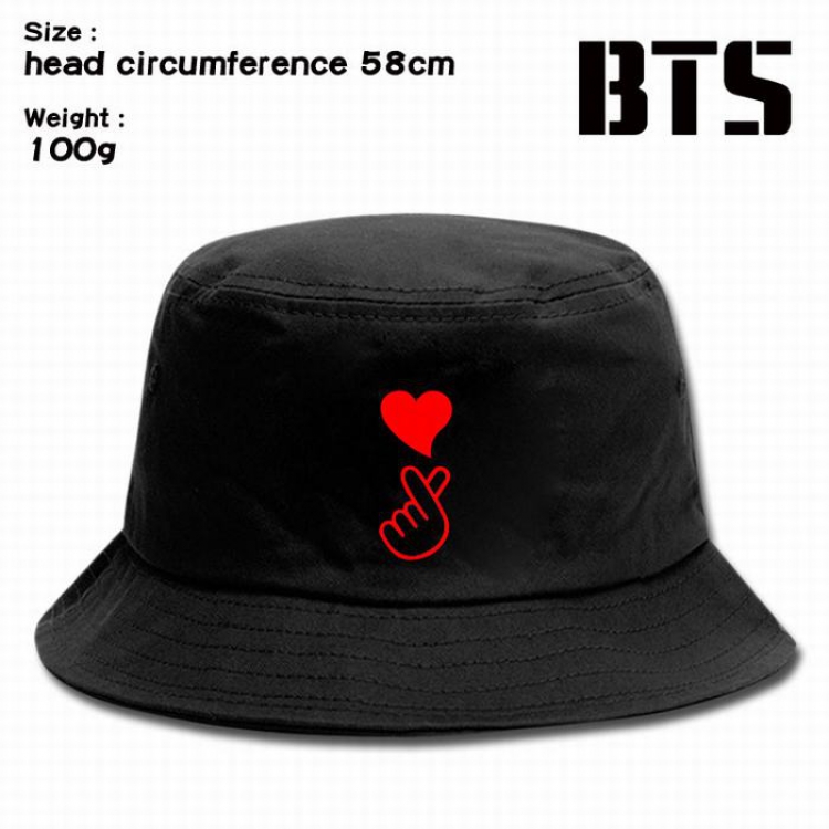 BTS BT21 Canvas Fisherman Hat Cap