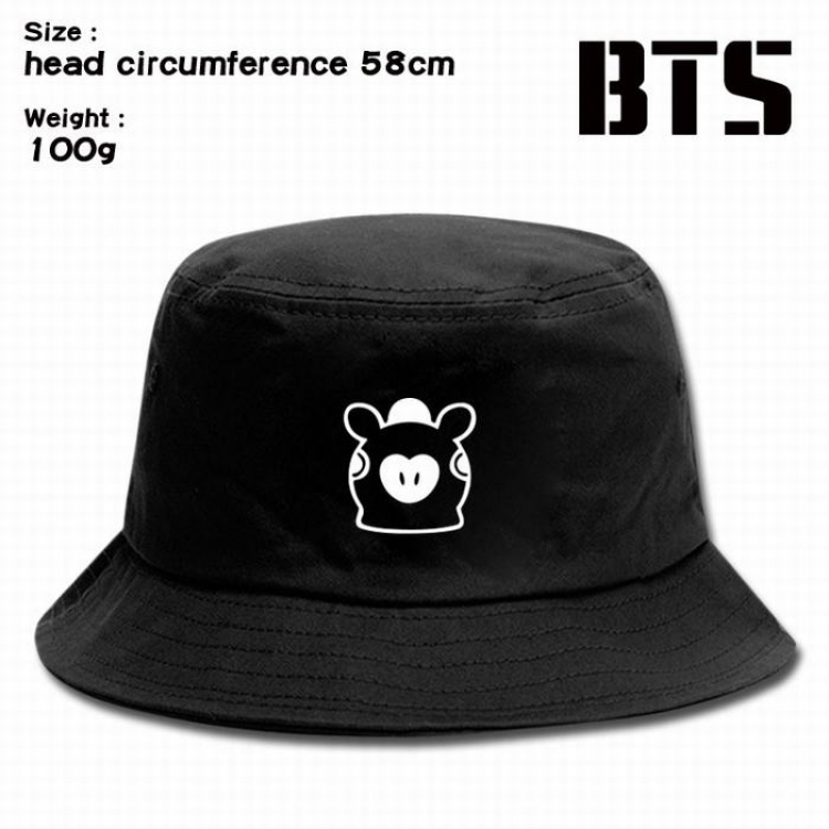 BTS BT21 Canvas Fisherman Hat Cap