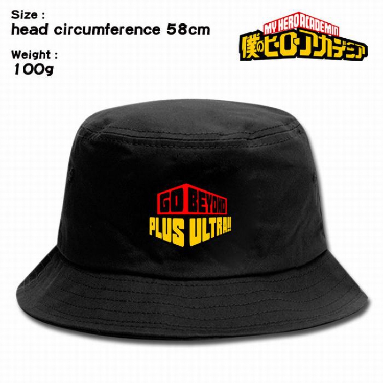 My Hero Academia Canvas Fisherman Hat Cap