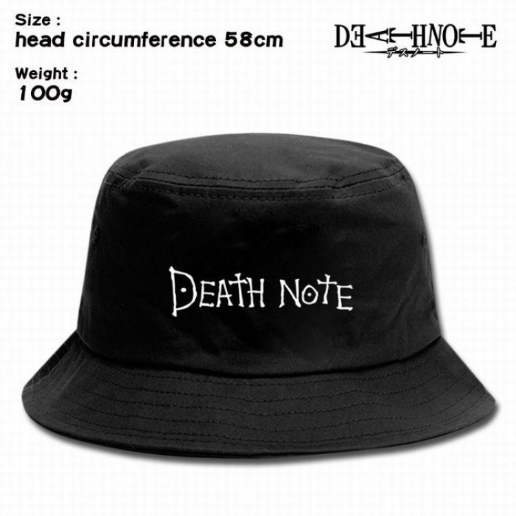 Death note Canvas Fisherman Hat Cap