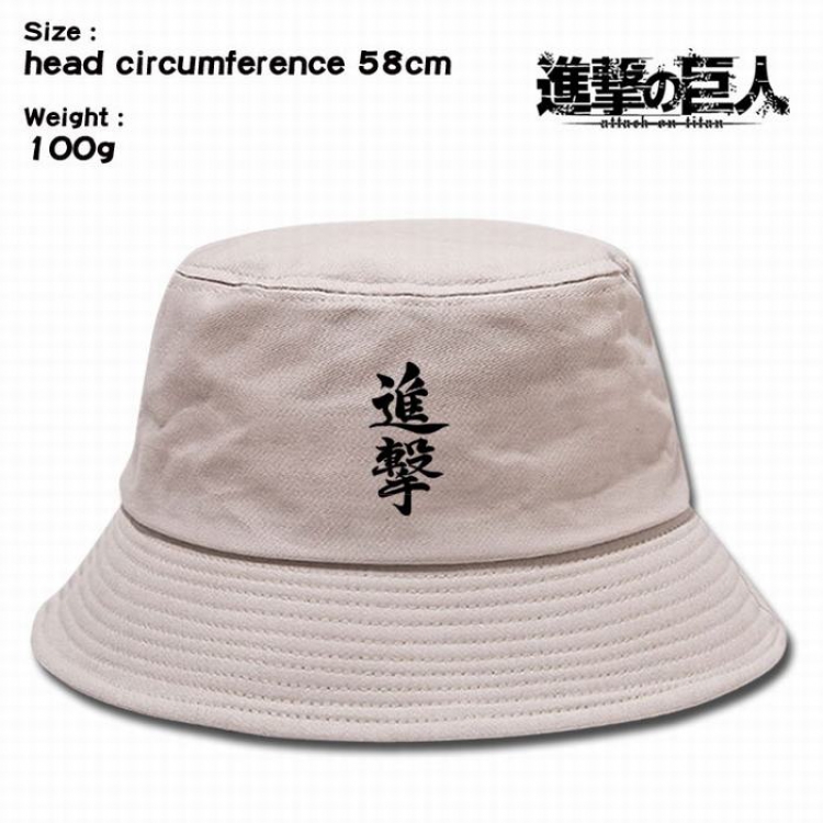 Shingeki no Kyojin Canvas Fisherman Hat Cap