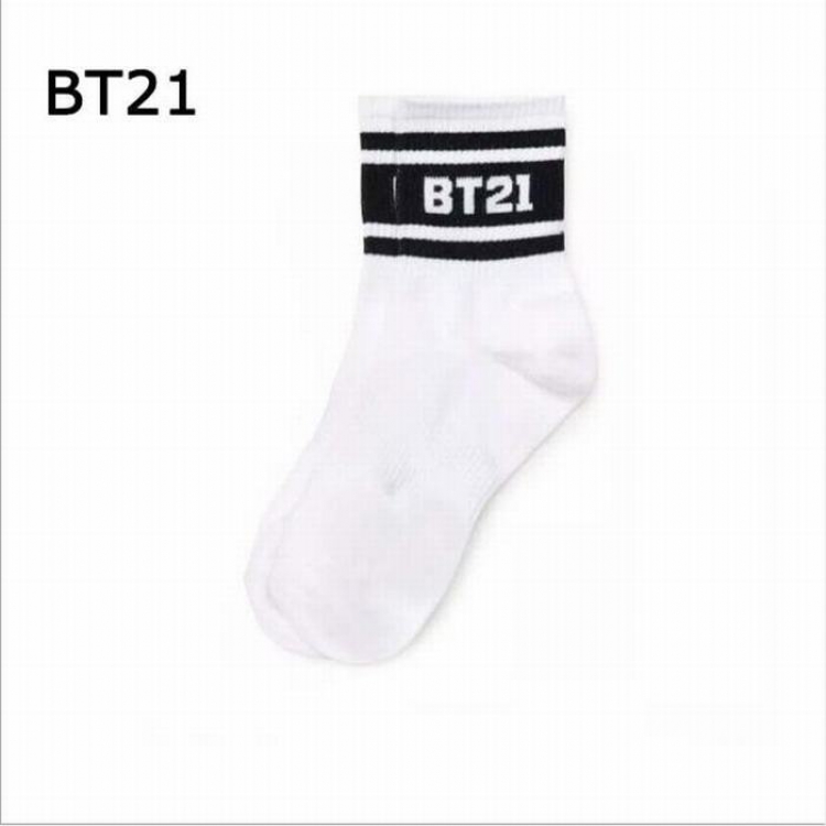 BTS BT21 stockings socks price for 3 pairs