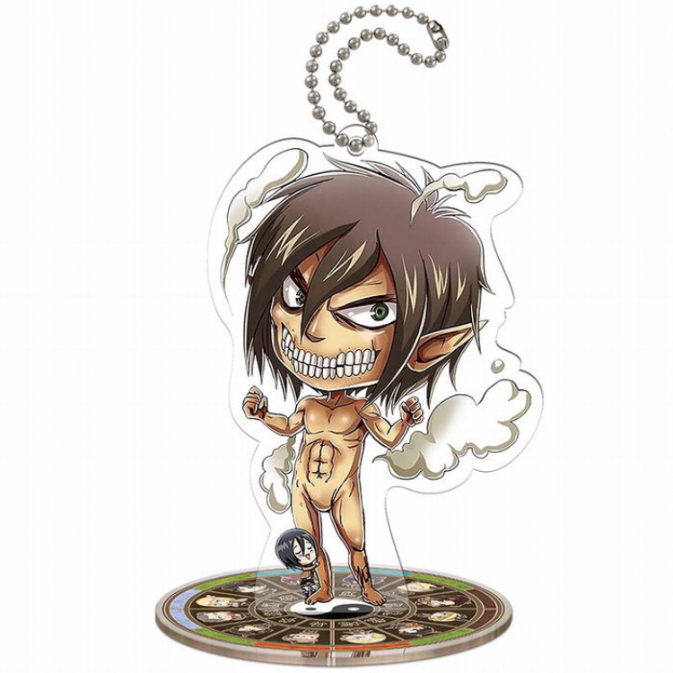 Shingeki no Kyojin Q version Small Standing Plates Acrylic keychain pendant 9-10CM Style C