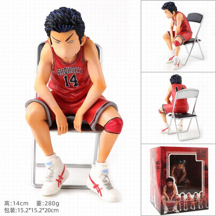 Slam dunk Mitsui Hisashi Boxed Figure Decoration 14CM