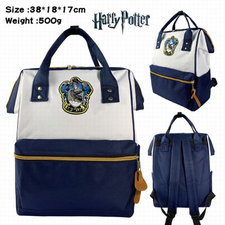 Harry Potter Multi-function canvas Hand-held satchel shoulder bag backpack Style D