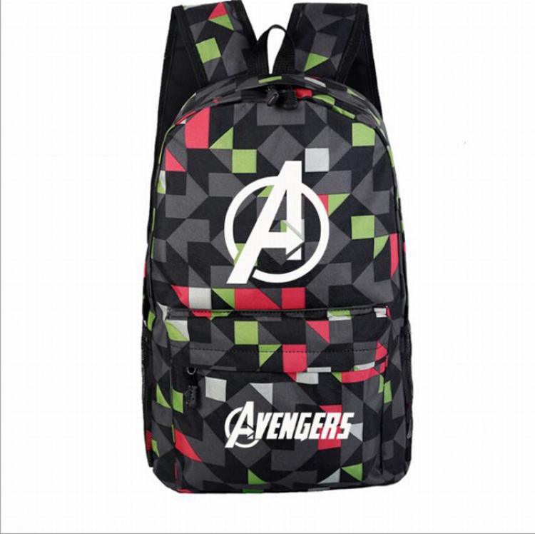 The avengers allianc Zipper printing Oxford cloth Schoolbag backpack Bag price for 2 pcs 21 inches