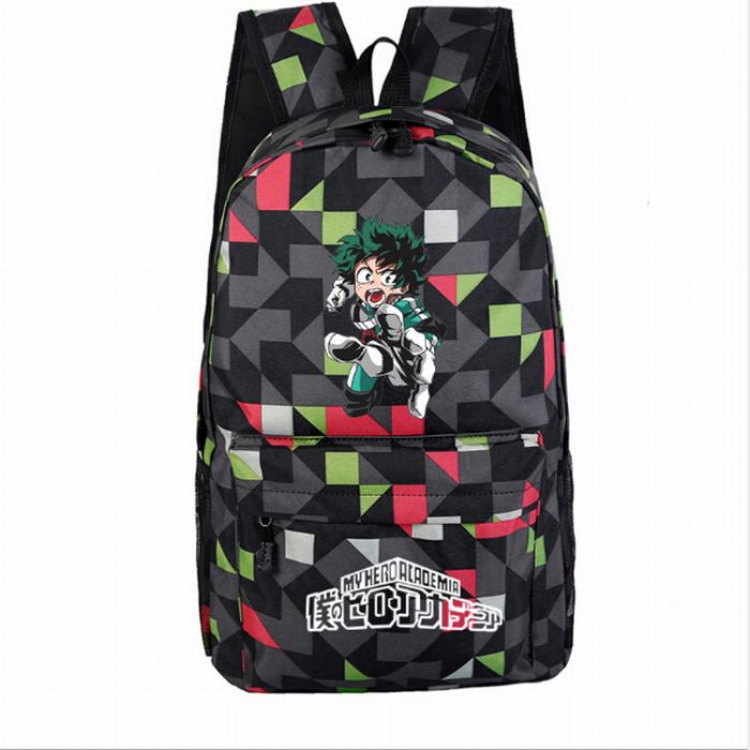 My Hero Academia Zipper printing Oxford cloth Schoolbag backpack Bag price for 2 pcs 21 inches