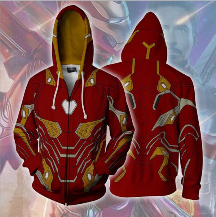 The avengers allianc Hoodie zipper sweater coat S M L XL XXL 3XL 4XL 5XL price for 2 pcs preorder 3 days