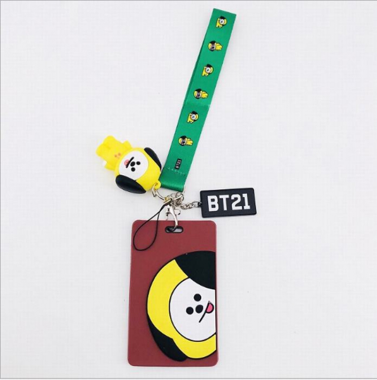 BTS BT21 Silicone stereo card holder 2X16CM price for 2 pcs