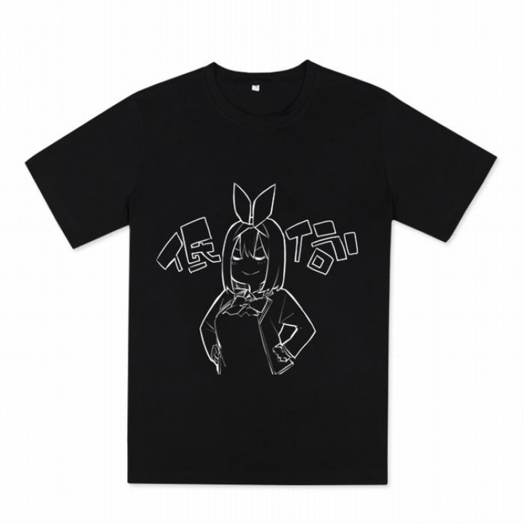 The Quintessential Quintuplets Printed Short Sleeve T-Shirt M L XL XXL