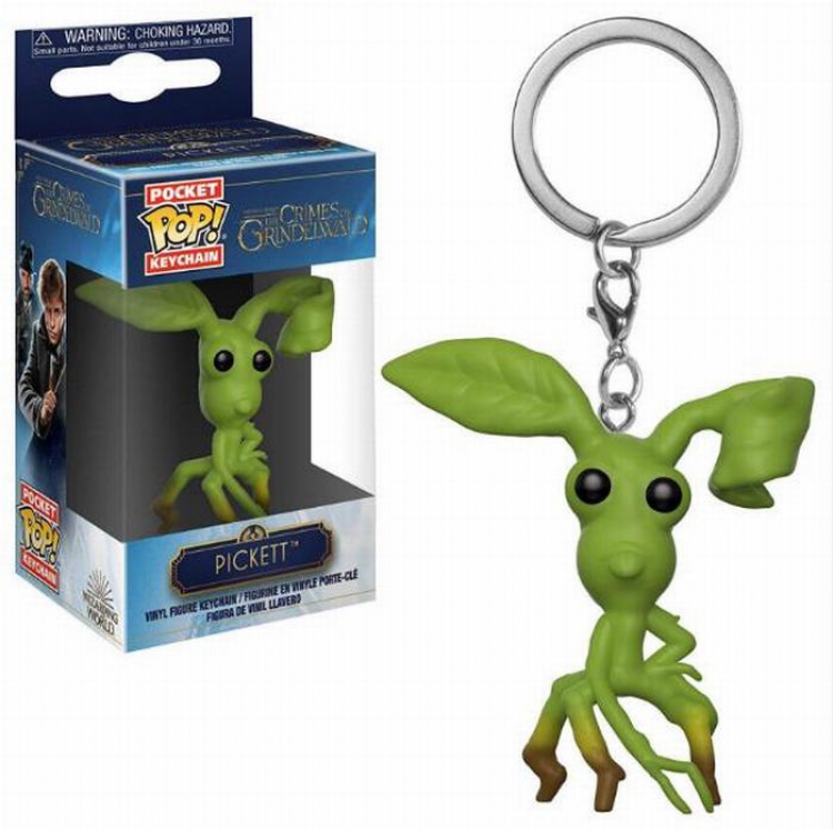 Fantastic Beasts Funko POP Q version doll Keychain pendant 4CM