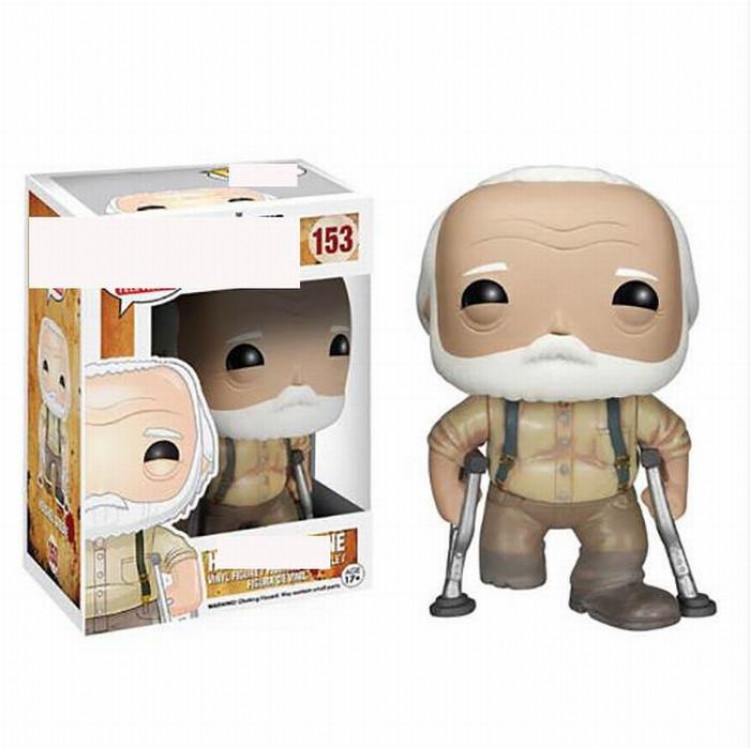 The Walking Dead Funko pop 153 Boxed Figure Decoration 10CM