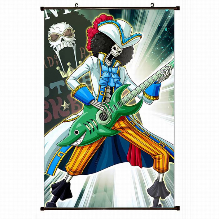 One Piece Plastic pole cloth painting Wall Scroll 60X90CM preorder 3 days H1-104 NO FILLING