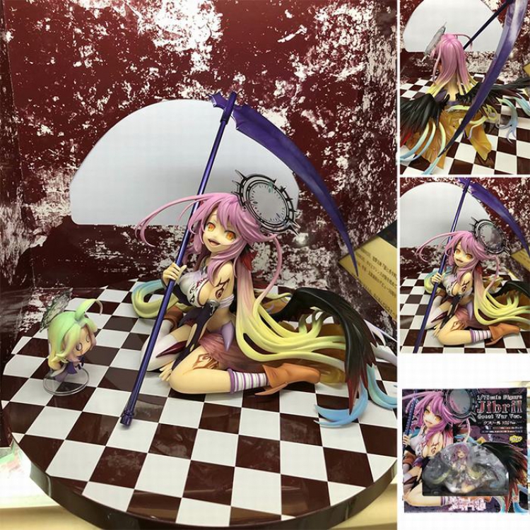 NO GAME NO LIFE Jibril Sexy beautiful girl Boxed Figure Decoration 30X20X30CM