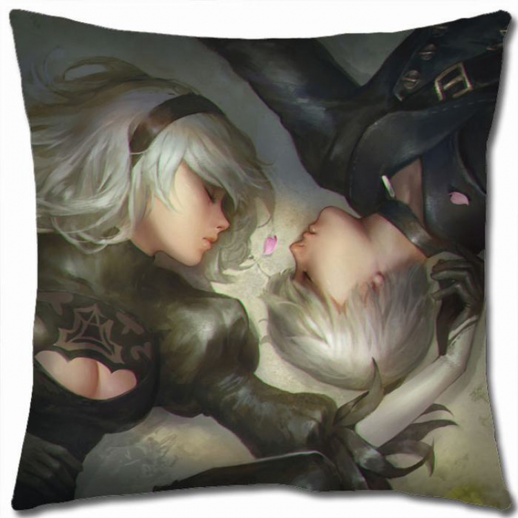 Nier:Automata Double-sided full color Pillow Cushion 45X45CM N5-19 NO FILLING