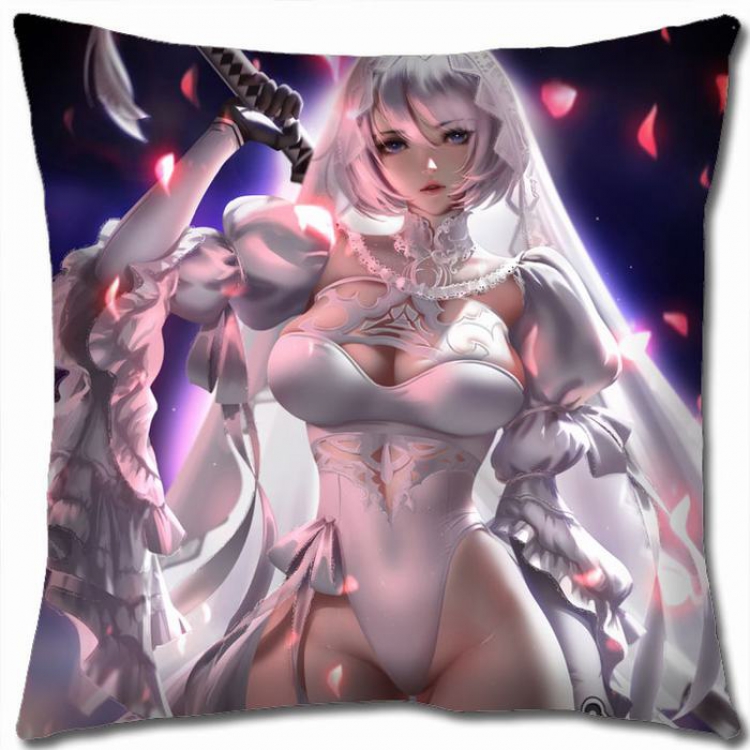 Nier:Automata Double-sided full color Pillow Cushion 45X45CM N5-103 NO FILLING