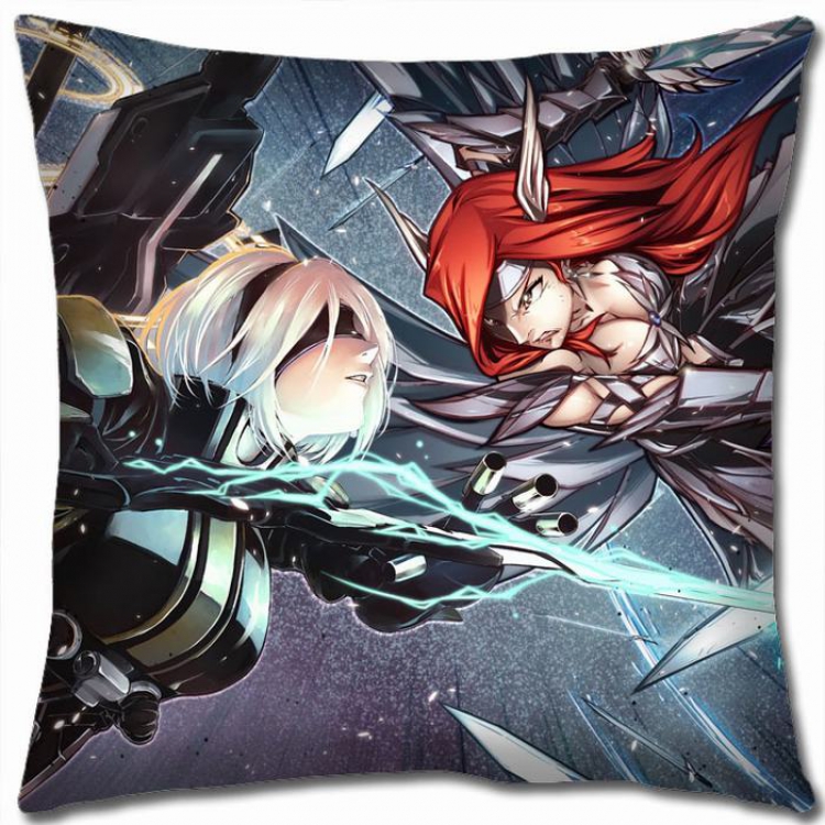 Nier:Automata Double-sided full color Pillow Cushion 45X45CM N5-107 NO FILLING