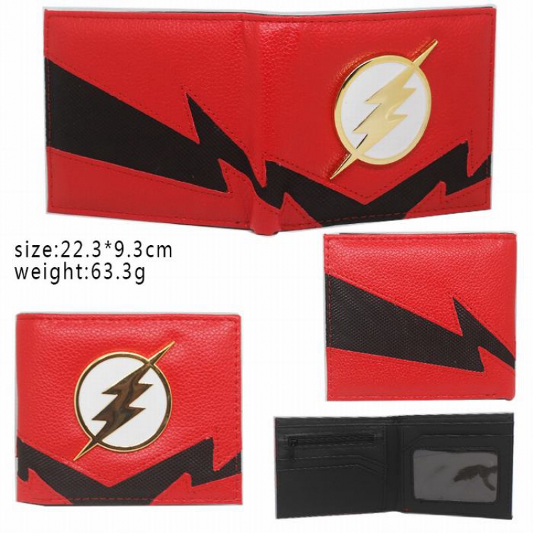 Justice League Short Two-fold Wallet Purse