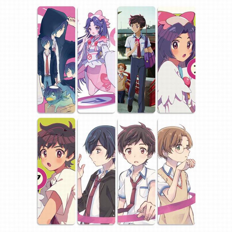 SARAZANMAI PVC Refined version Bookmark price for 5 set with 8 pcs a set Style A