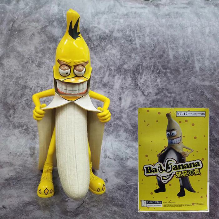 HeadPlay Banana man Cosplay Angry Birds PVC Boxed Figure Decoration 12 inches