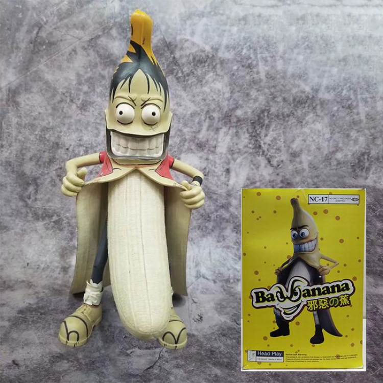 HeadPlay Banana man Cosplay One Piece Luffy PVC Boxed Figure Decoration 12 inches