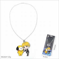 BTS BT21 Necklace pendant Styl...