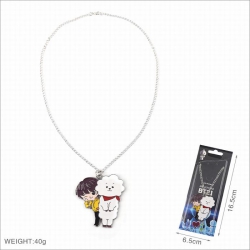 BTS BT21 Necklace pendant Styl...