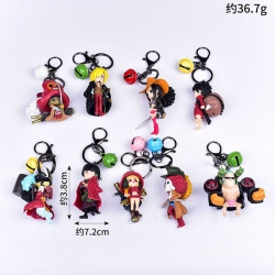 One Piece a set of 9 With bell...