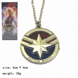 Captain Marvel Necklace pendan...