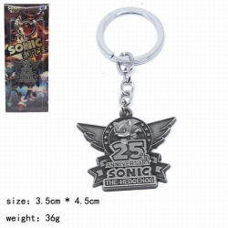 Sonic Keychain pendant