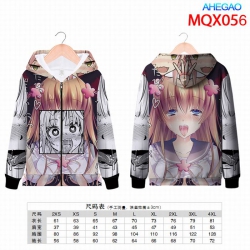 AHEGAO Full color zipper hoode...