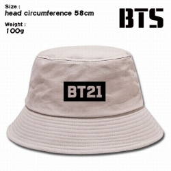 BTS BT21 Canvas Fisherman Hat ...
