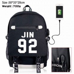 BTS Canvas Data line Backpack ...