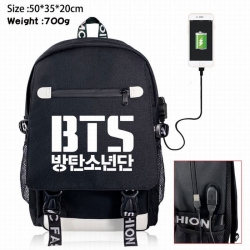 BTS Canvas Data line Backpack ...