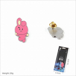 BTS BT21 Brooch badge Style A