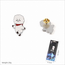 BTS BT21 Brooch badge Style C