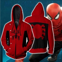 Spiderman Hoodie zipper sweate...