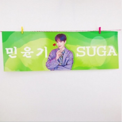 BTS Banner hand banner 15X45CM...