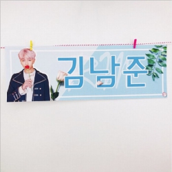 BTS Banner hand banner 15X45CM...