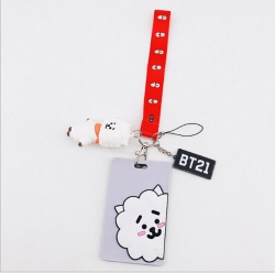 BTS BT21 Silicone stereo card ...