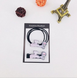 SEVENTEEN Hair clip + hair rope set price for 5 sets