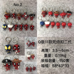 Deadpool a set of 11 models Do...