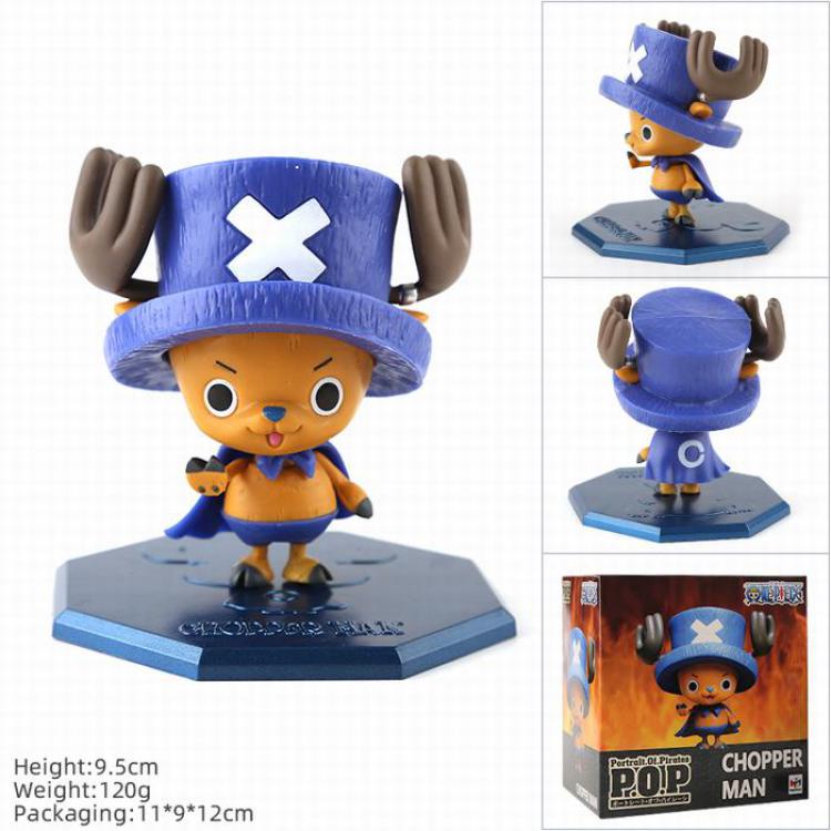 Figure One Piece POP Blue Chopper Figure 9CM