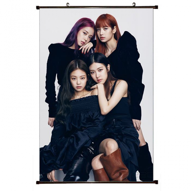 BLACKPINK Plastic pole cloth painting Wall Scroll 60X90CM preorder 3 days BP-250 NO FILLING