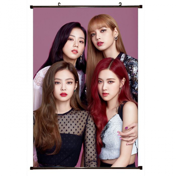 BLACKPINK Plastic pole cloth painting Wall Scroll 60X90CM preorder 3 days BP-257 NO FILLING